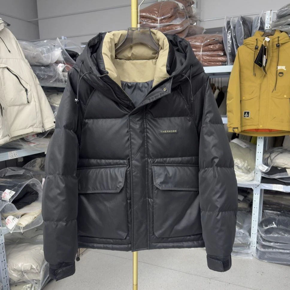 A05 冬季御寒保暖男士百搭时尚运动潮流帅气短款修身棉外套