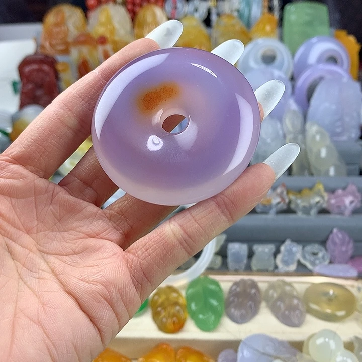 玛瑙/玉髓未镶嵌颈饰