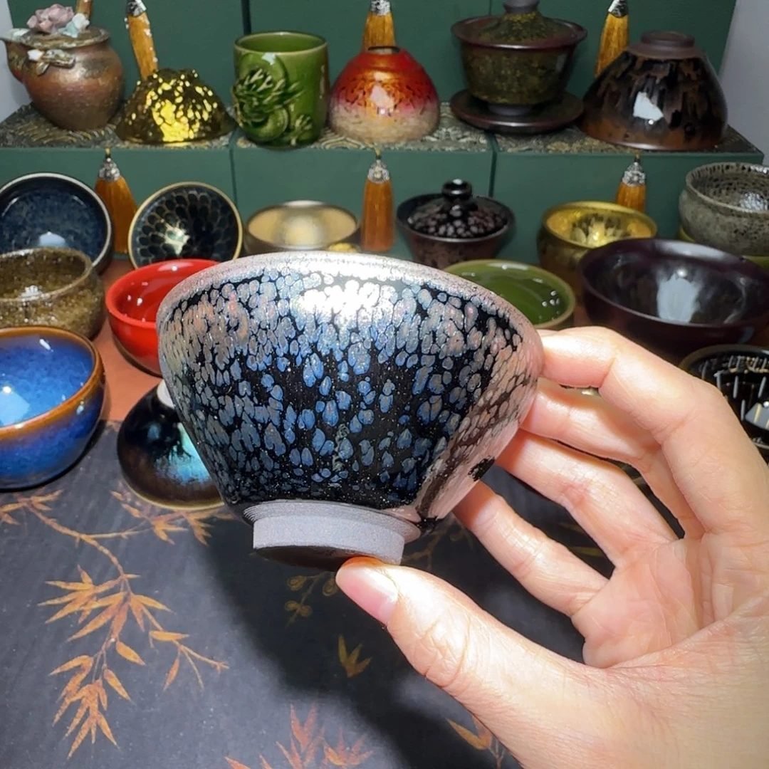 茶盏微瑕建盏，介意勿拍