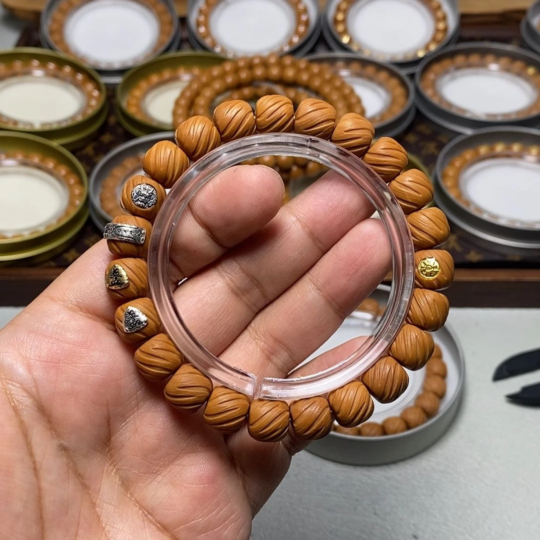 猴头核桃手串30号五标高配星河10左右