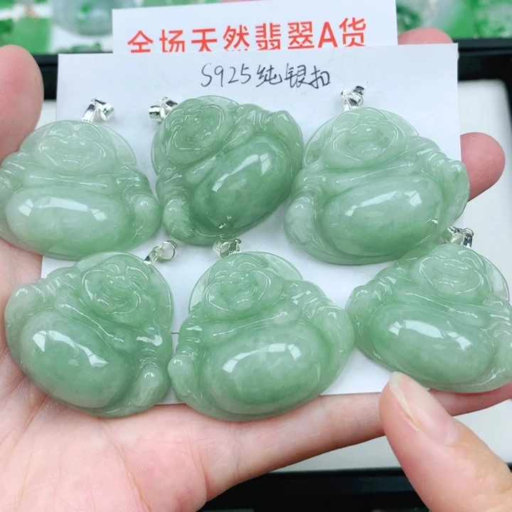 翡翠银S925镶嵌颈饰多样性发其1