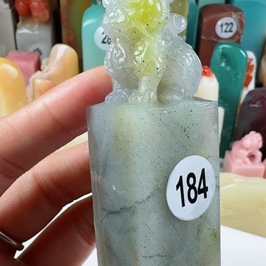 青田石印石樂*印石章料……