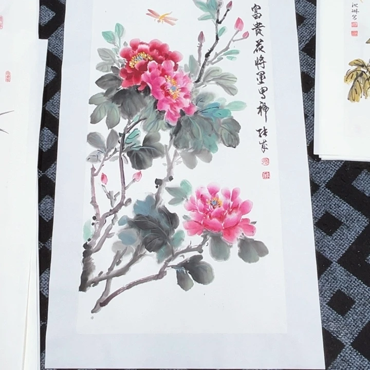 国画纯手绘国画作品欣赏