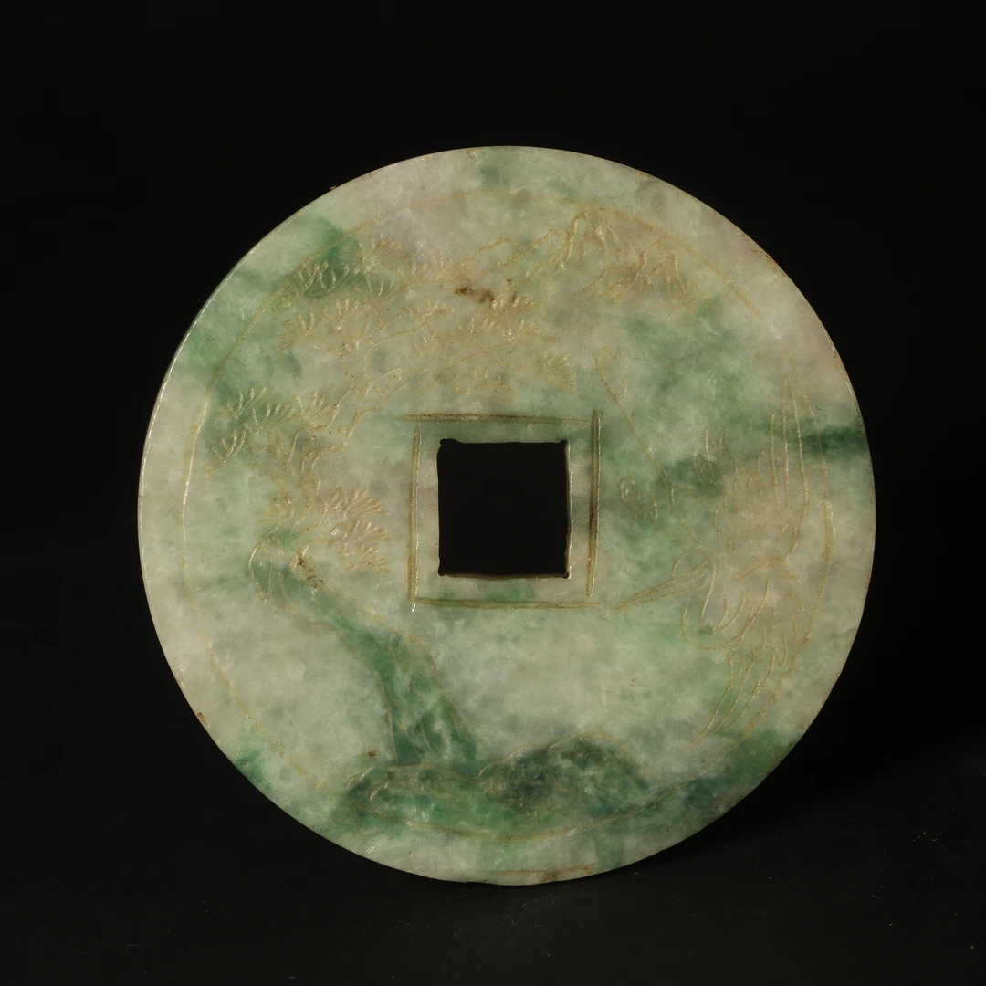 Lot16 清代翡翠壁