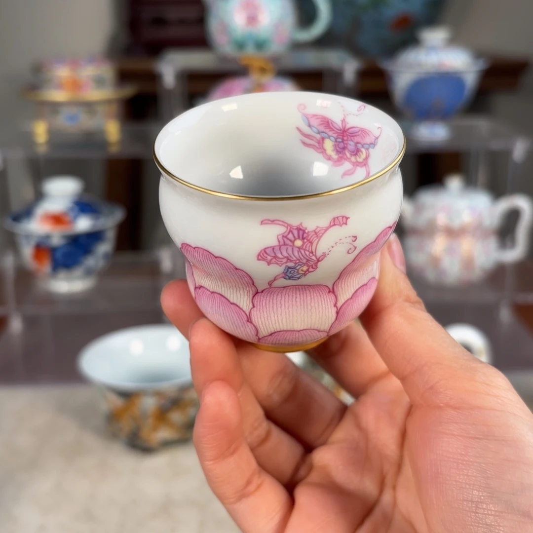 纯手工手绘 高端茶器