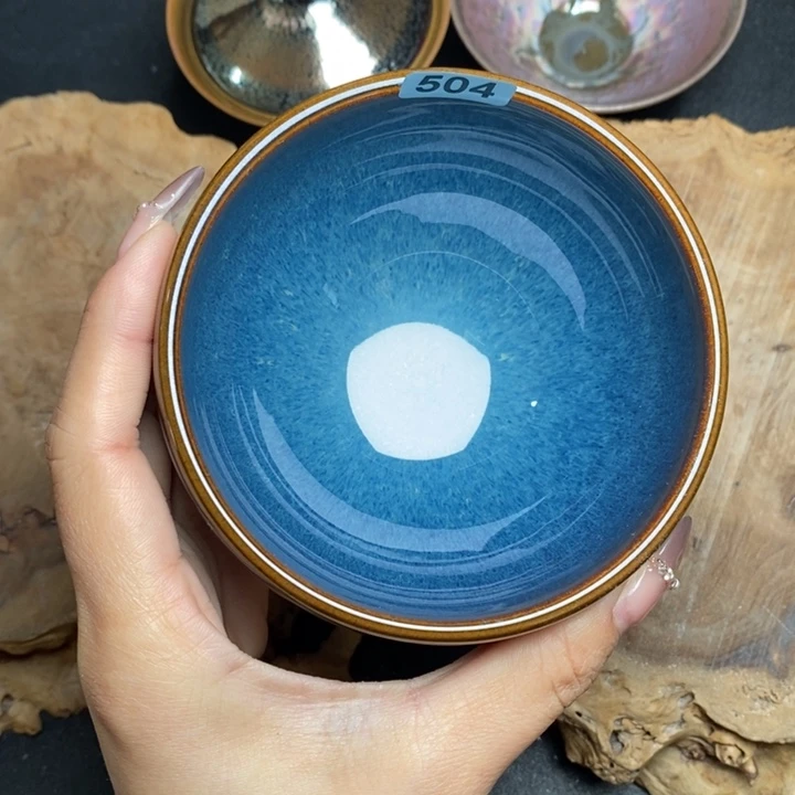 茶盏建窑建盏主人杯504