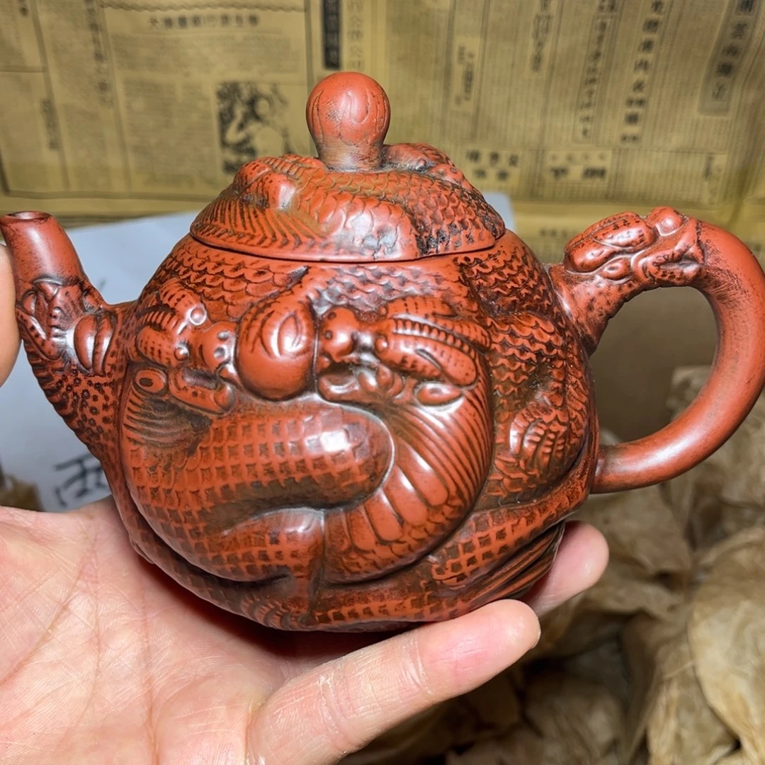 紫砂茶壶宜兴原矿紫砂壶