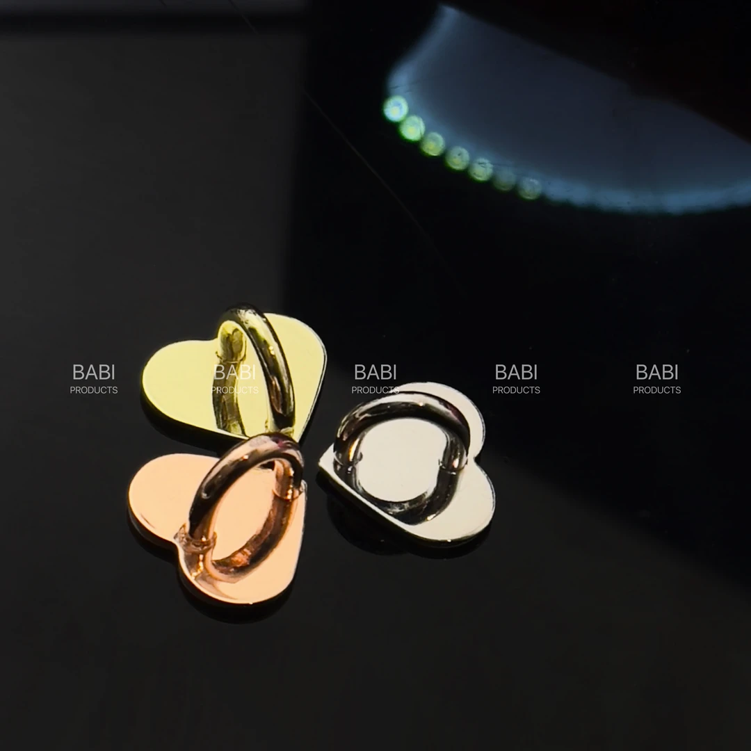 【爱心扣】手机粘贴爱心挂扣适用于苹果安卓手机壳