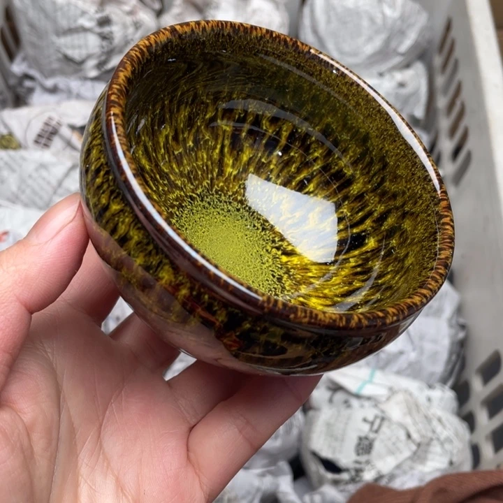 茶盏建窑建盏主人杯