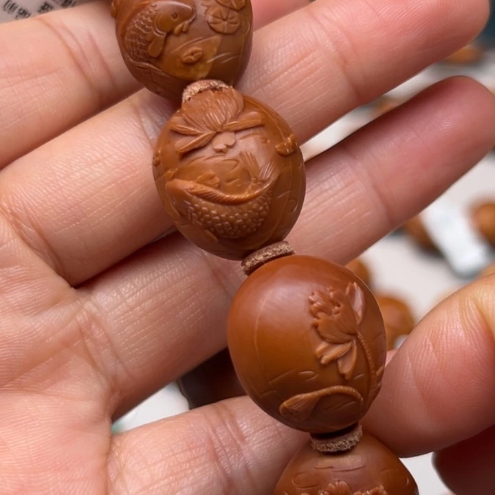 手串/手链橄榄核年年有鱼