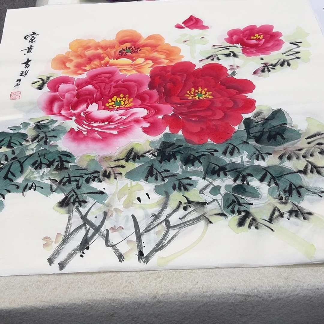 国画国画纯手绘作品