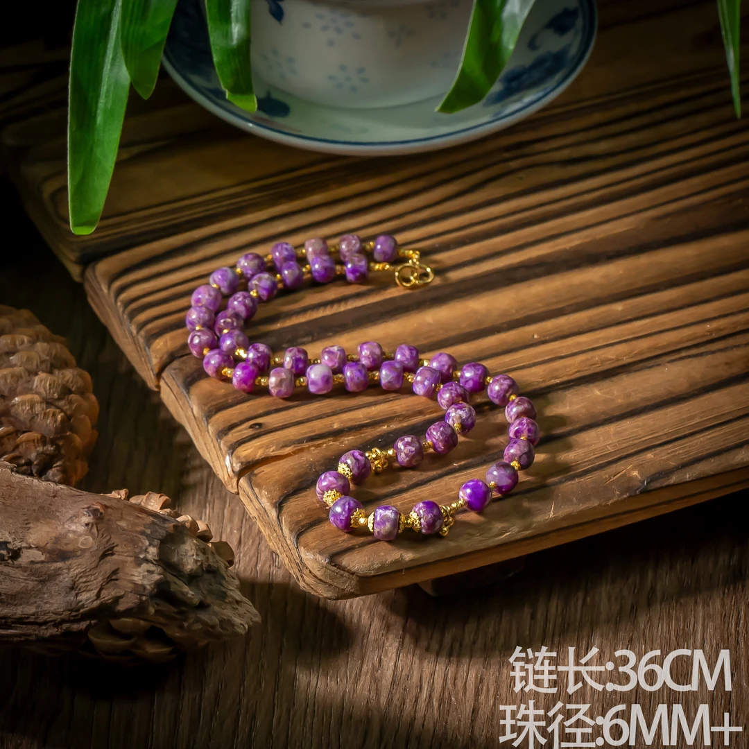 世间臻宝-甜晴丨18K金果酱舒俱来两圈链/多样性发/P6852/36cm