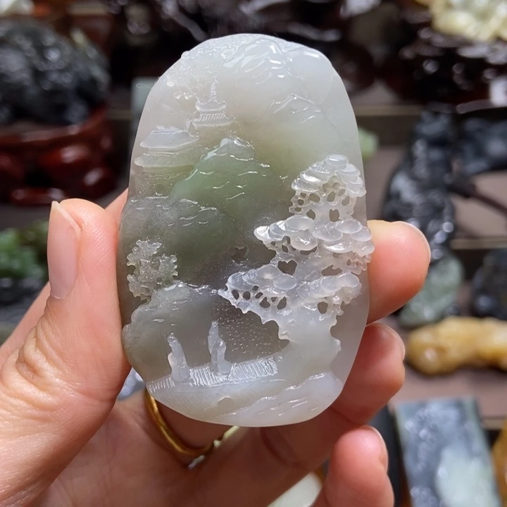 颈饰未镶嵌和田玉