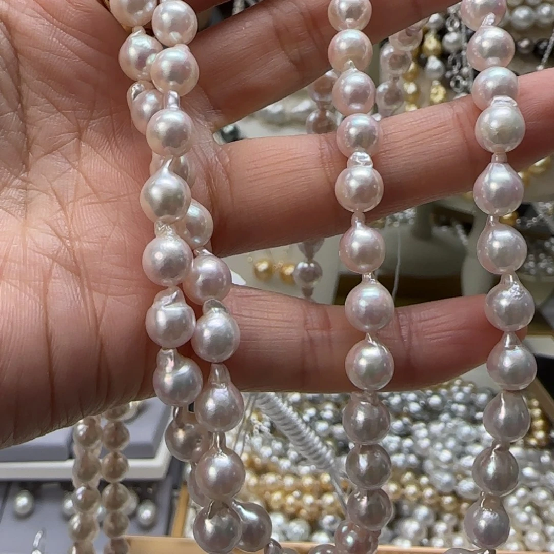 海水珍珠颈饰银S925镶嵌B*s