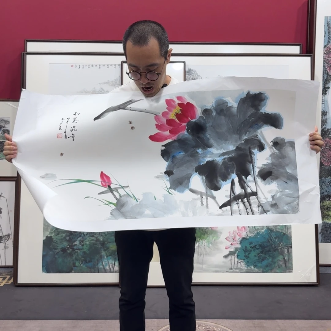 国画带框120/60尺寸