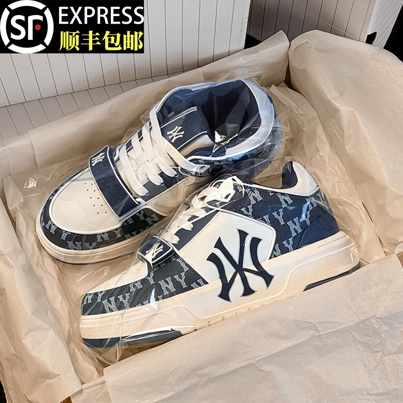 香港现货正品潮牌海军蓝男鞋厚底休闲百搭学长鞋情侣运动增高板鞋