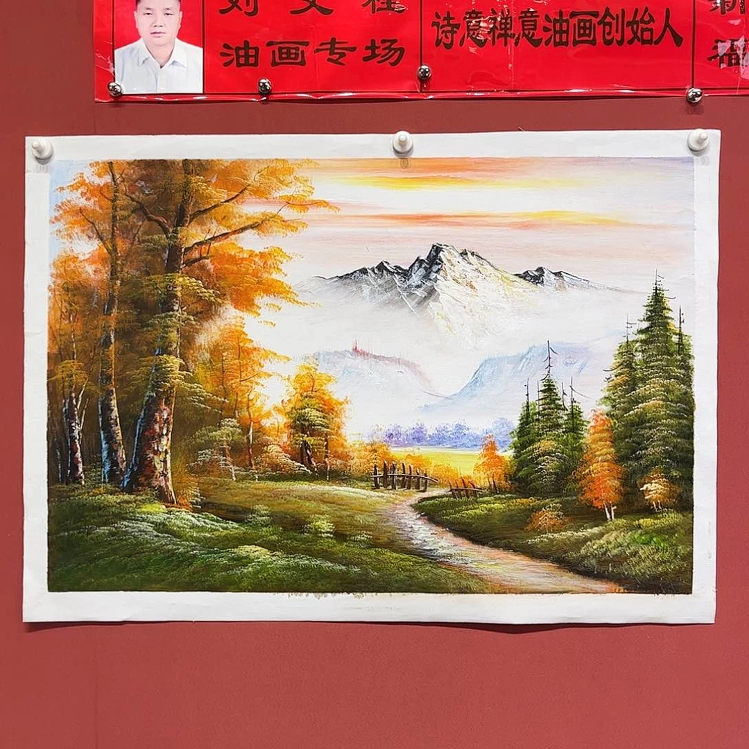 油画刘文桂油画作品