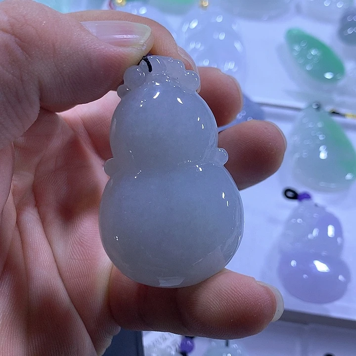 颈饰未镶嵌翡翠天然翡翠A货吊坠