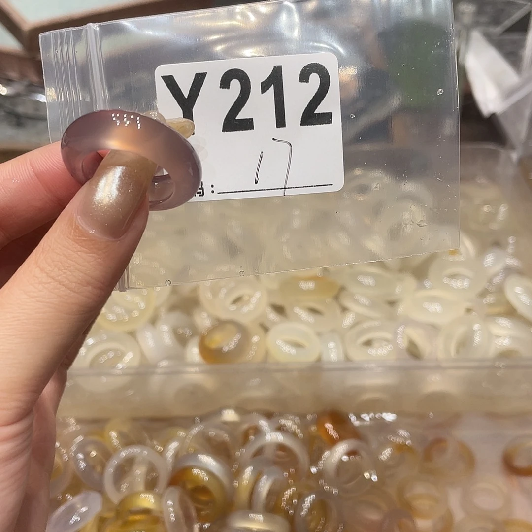 玛瑙/玉髓未镶嵌戒指212