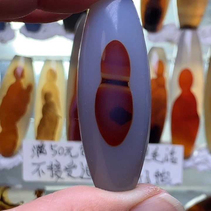 未镶嵌玛瑙/玉髓珠宝半成品35