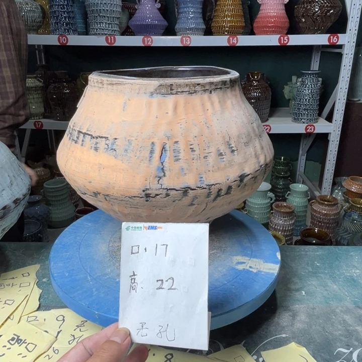 陶景德镇陶瓷花盆花器700