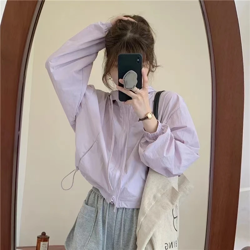 【现货+运补】早春新款防晒衣外套薄款透气开衫长袖防晒外套女