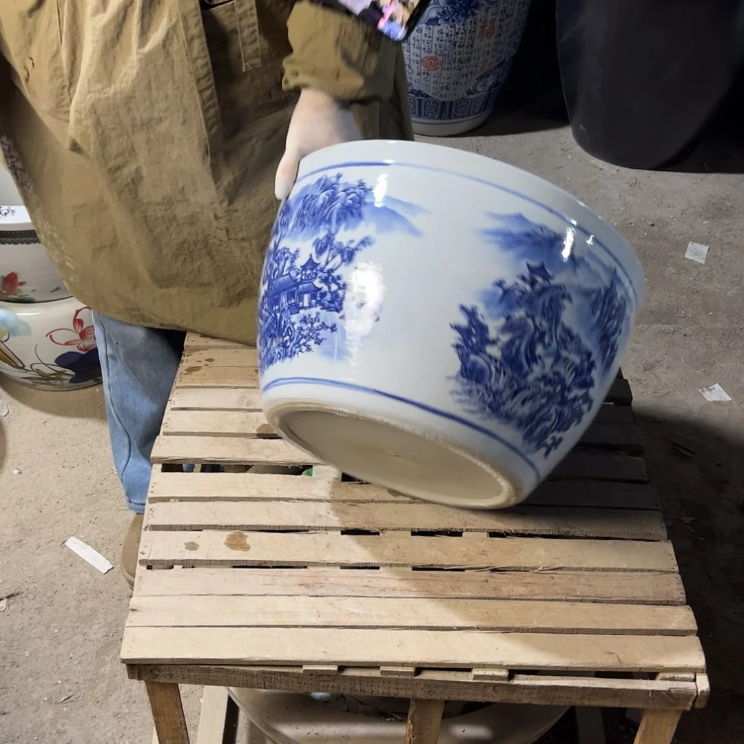 瓷片山水42.8888888