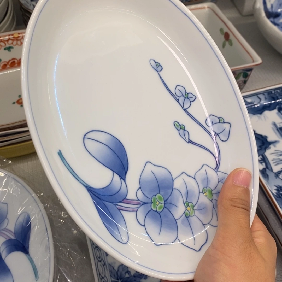 碟19✖️13 厘米 小杨瓷器陶瓷陶瓷
