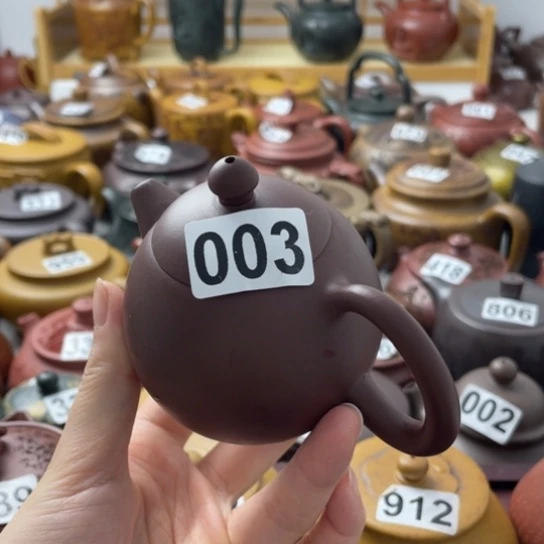 口沿瑕疵紫砂微瑕150