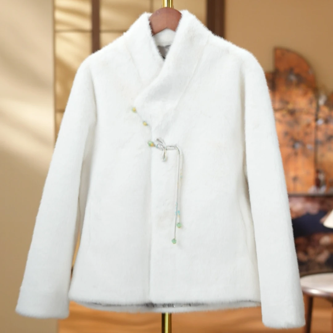 《初若雪-外套》2025新款女士百搭长袖外套