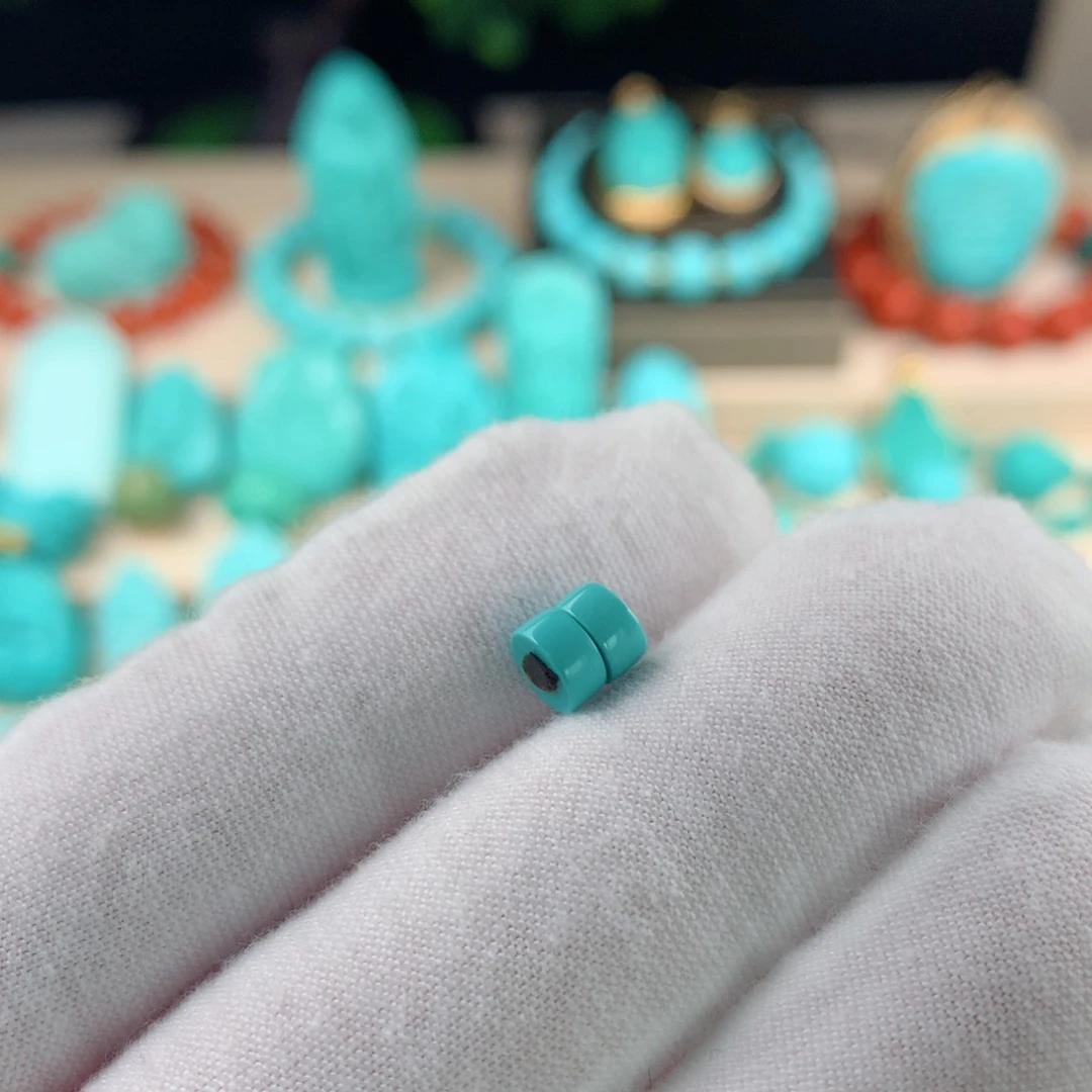 绿松石配珠卡5.5未镶嵌