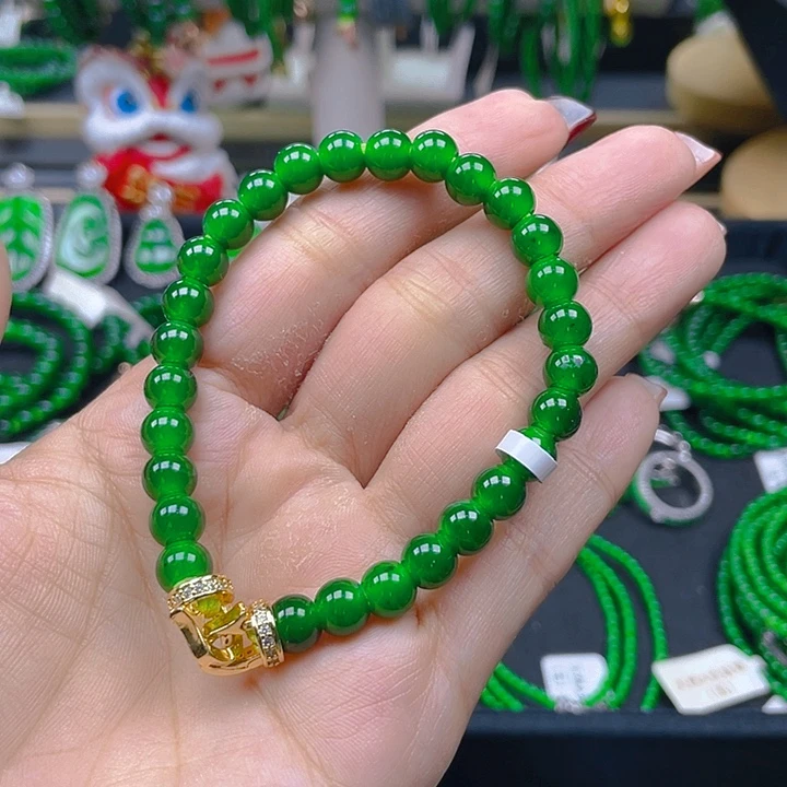 未镶嵌手链翡翠翡翠手链7