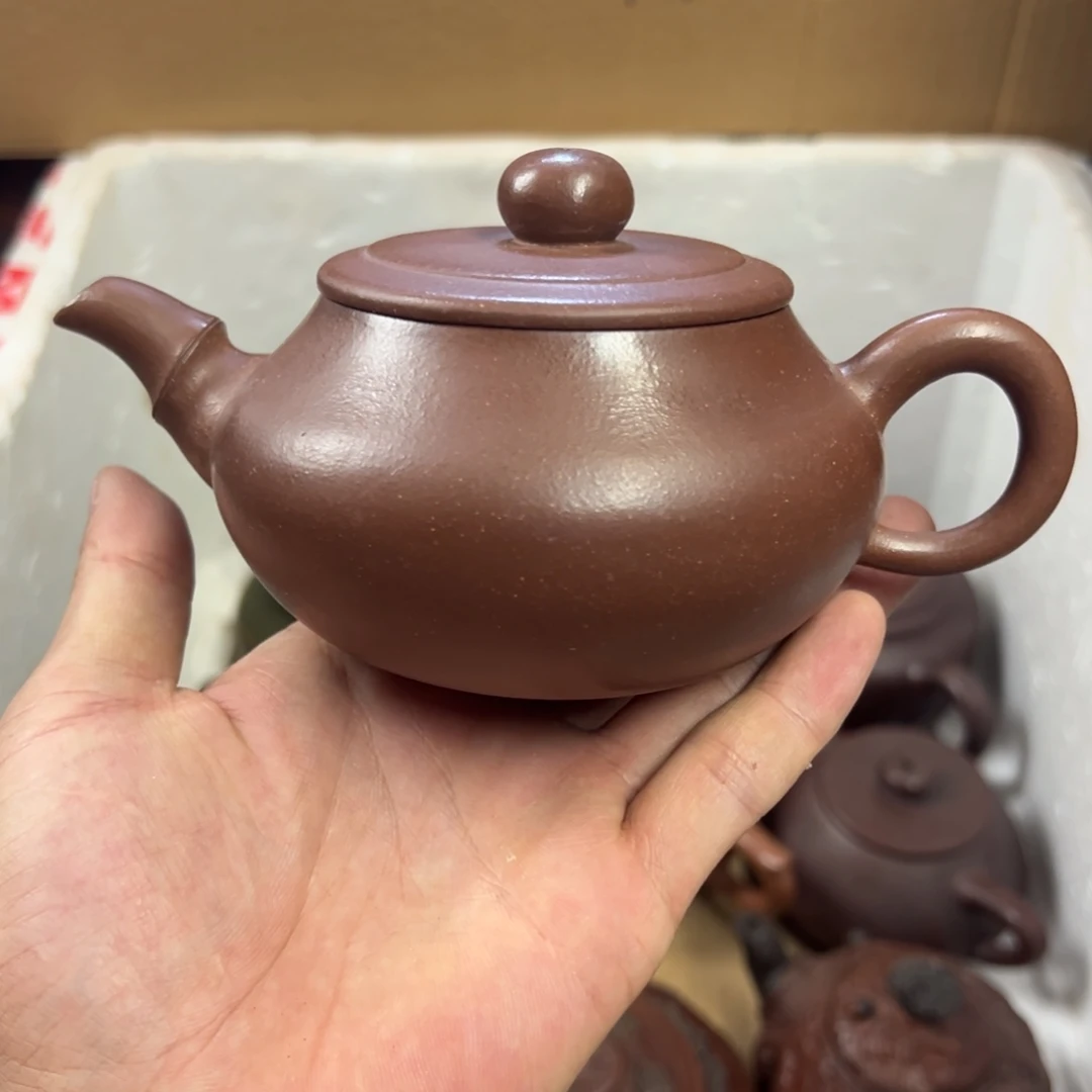 茶壶紫砂宜兴原矿紫砂壶320毫升容量