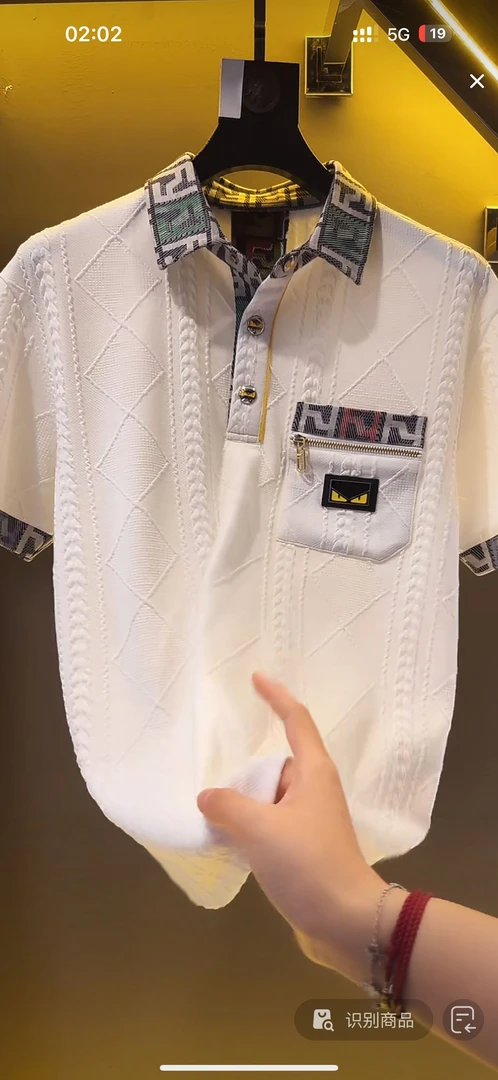 【莫】25年新款高定奢品POLO衫上衣MY-6090