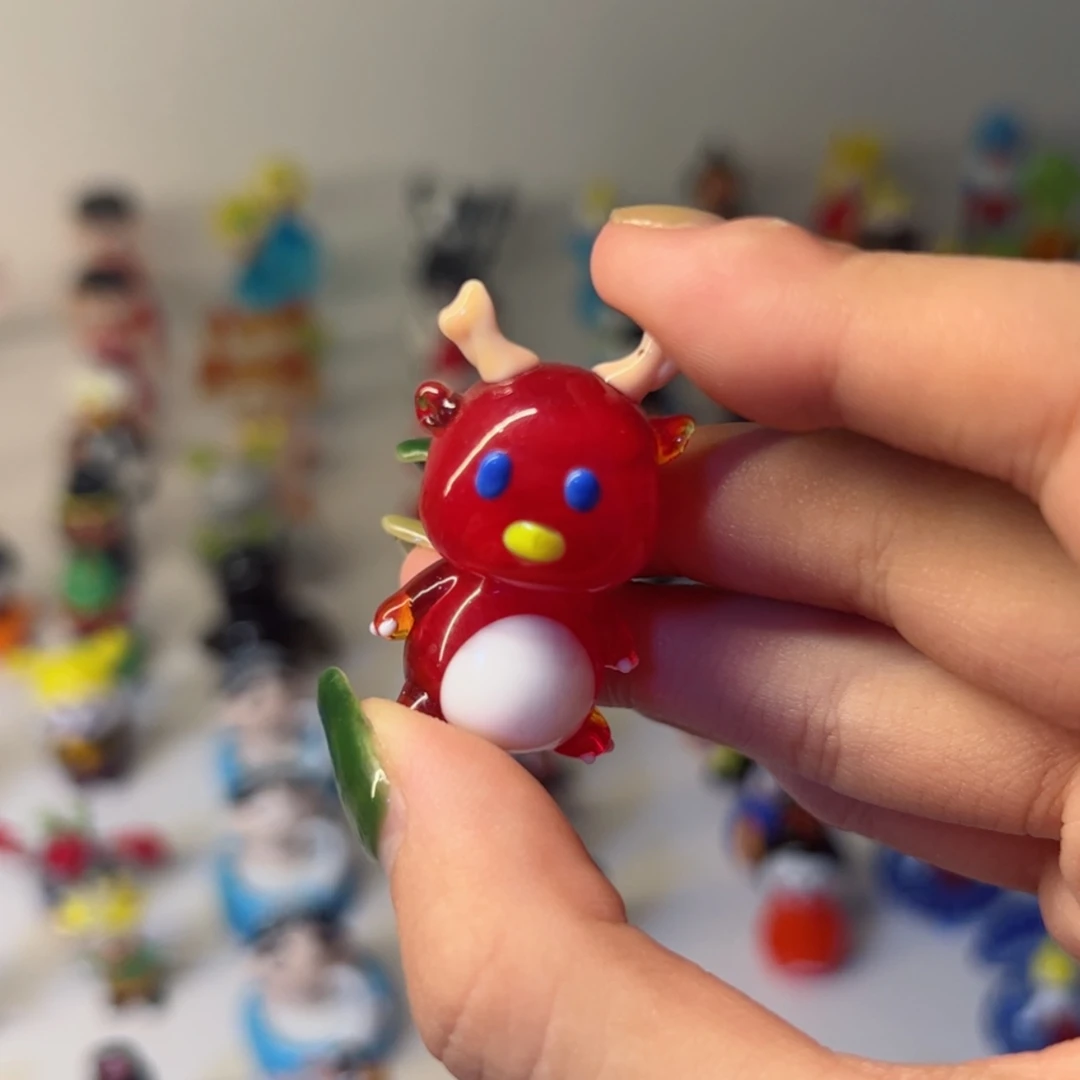 【闪购商品】琉璃手工艺品红龙