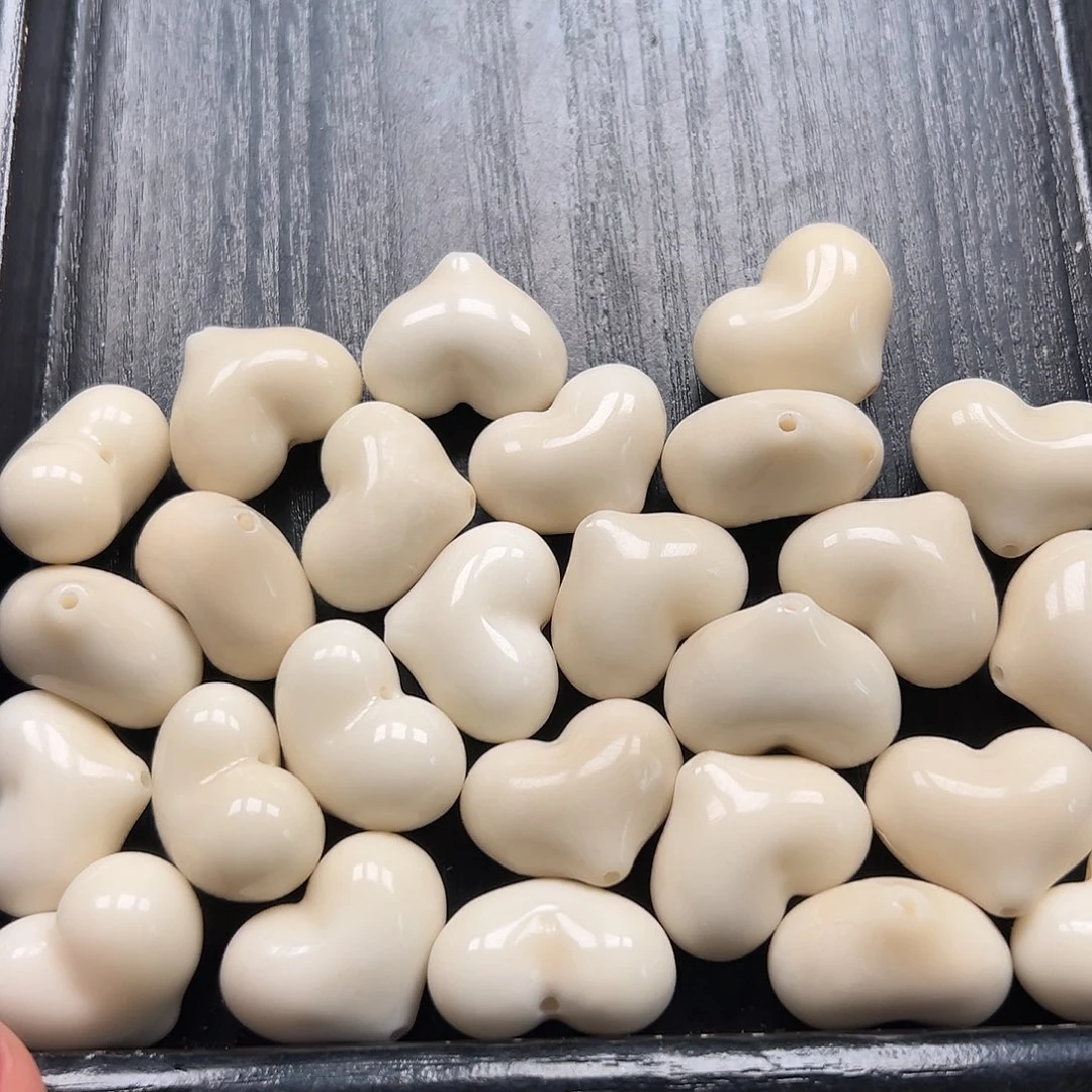 手串菩提根/象牙果瑕疵皮桃爱心有裂10课