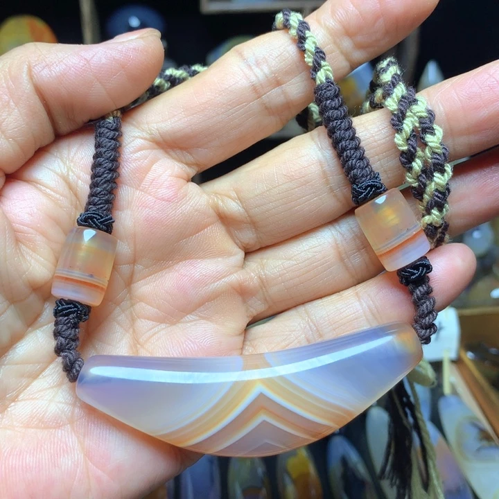 未镶嵌颈饰玛瑙/玉髓Z*