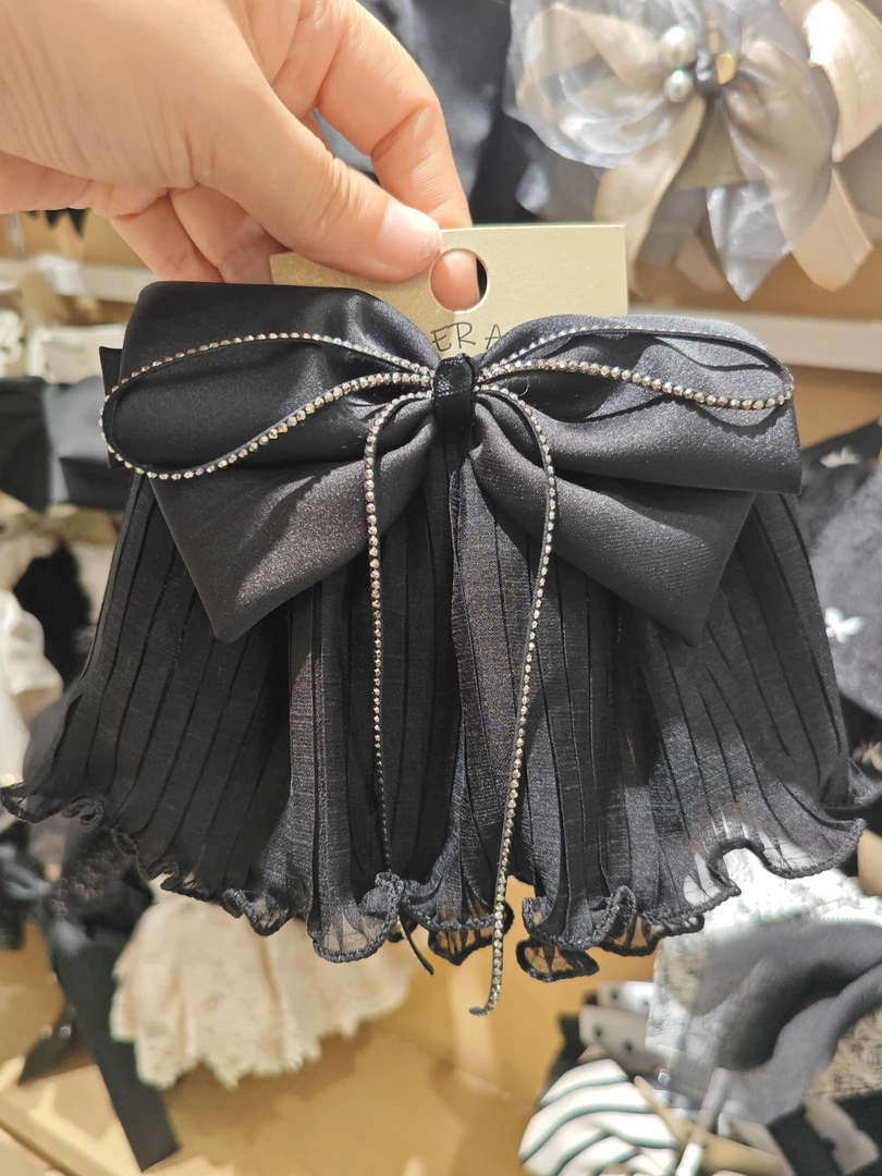 蝴蝶时尚轻奢发夹百搭手工仙女