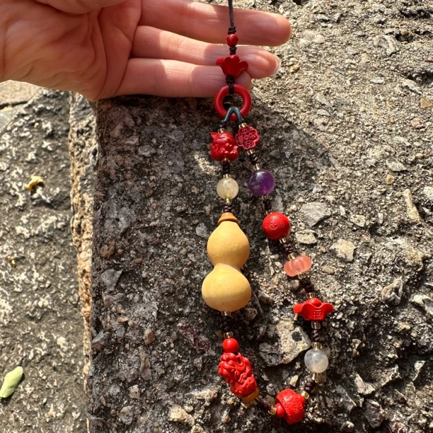 含辰砂工艺品原创设计款挂饰