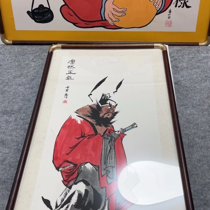 国画手绘禅意画一物一拍