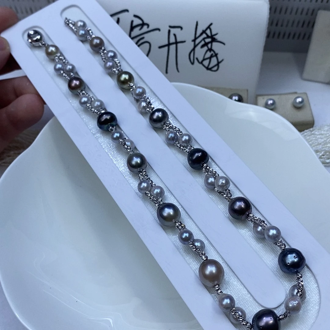未镶嵌颈饰海水珍珠