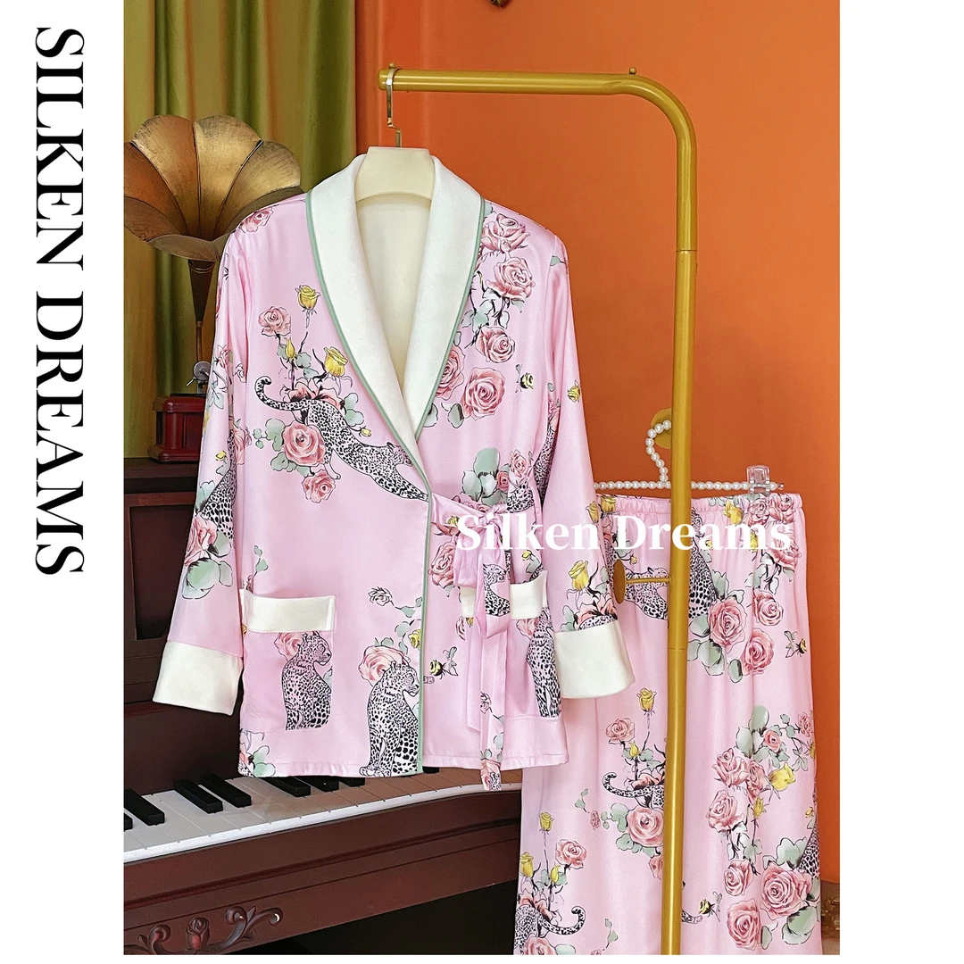 【白金周刊｜多伦多画册】冬季可爱潮流海岛绒厚款睡衣家居服套装6