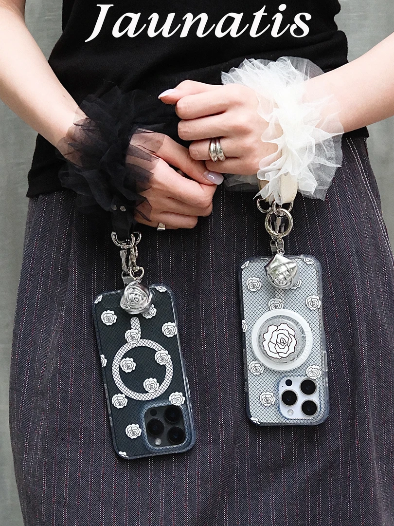 Jaunatis无尽之始原创网纱玫瑰腕带