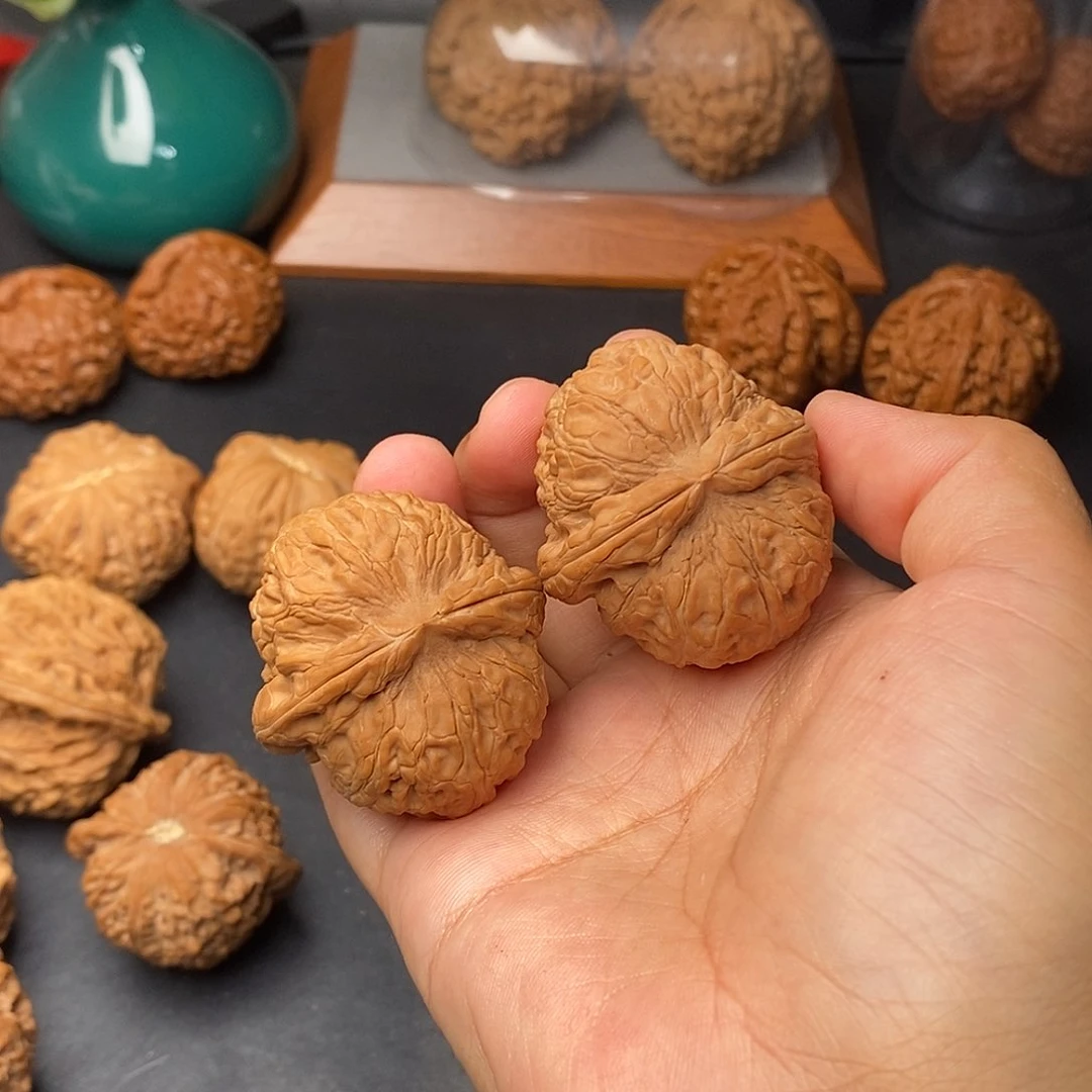 文玩核桃把件I*元宝全品41
