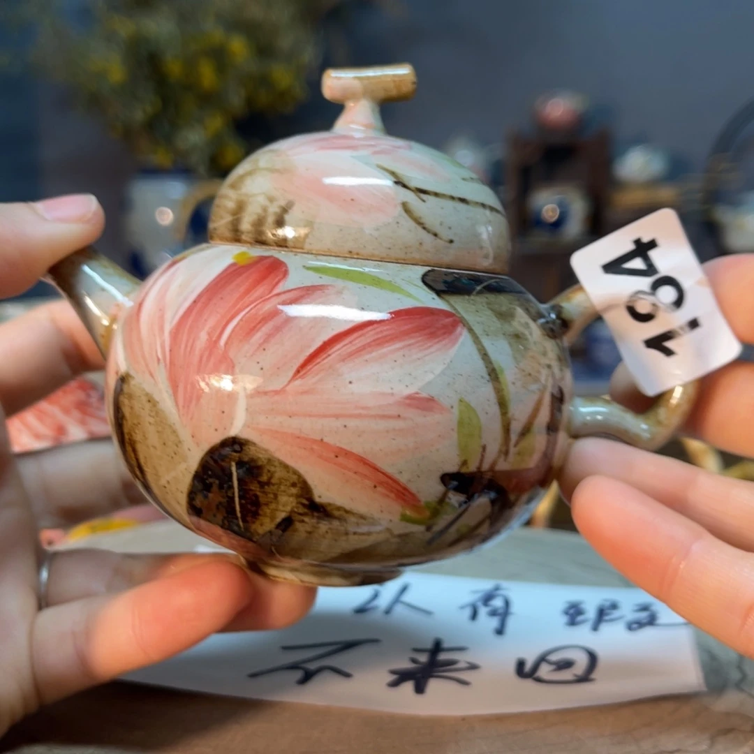 杯素浅陶瓷手工手绘