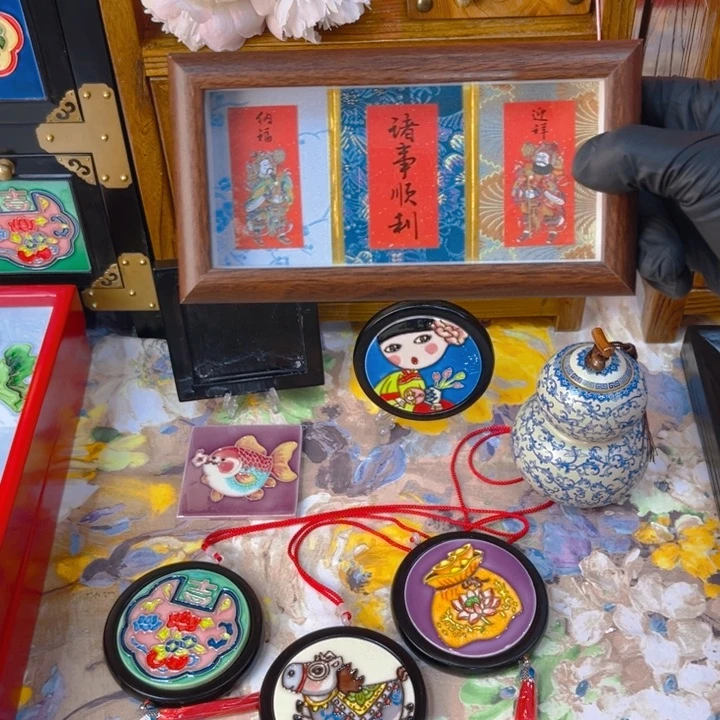 陶瓷瓷板画艺术作品