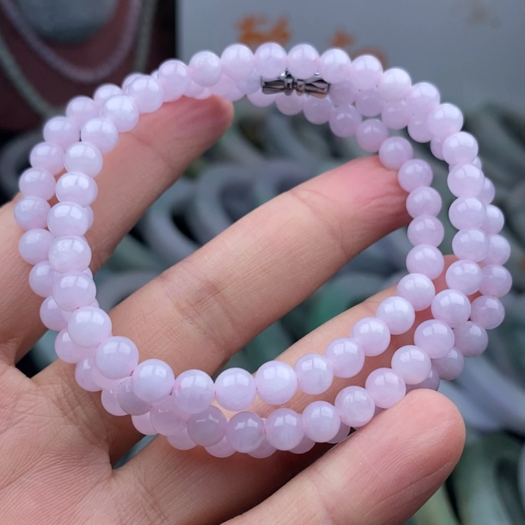 翡翠颈饰未镶嵌珠串