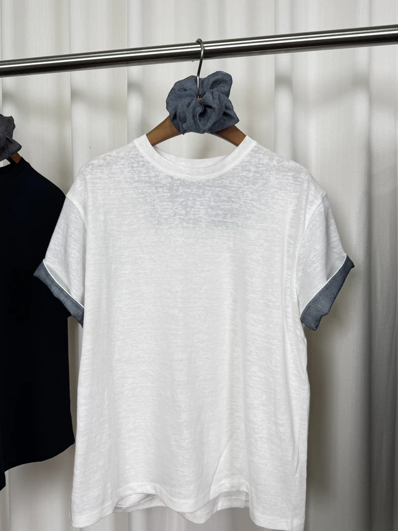 薄款短袖宽松圆领春夏季运动街头风衫休闲白色女款时尚百搭纯色