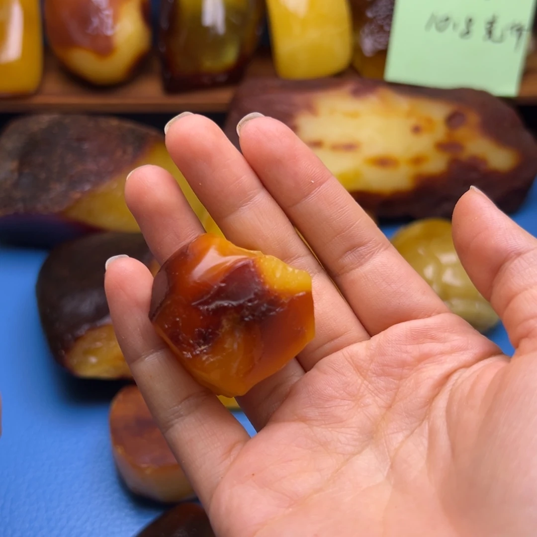 ****定制琥珀未镶嵌琥珀蜜蜡