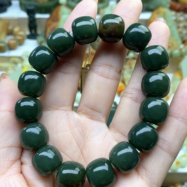 手串未镶嵌透闪石质玉用****0